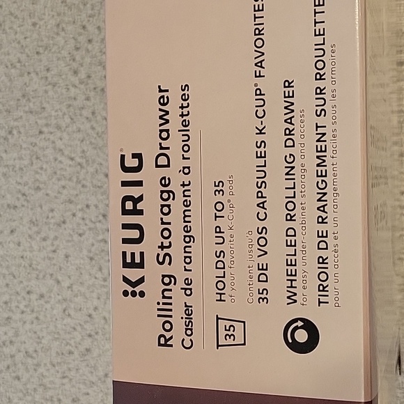 Keurig rolling storage drawer - Picture 2 of 4
